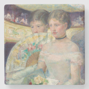 Mary Cassatt - De Loge Stenen Onderzetter