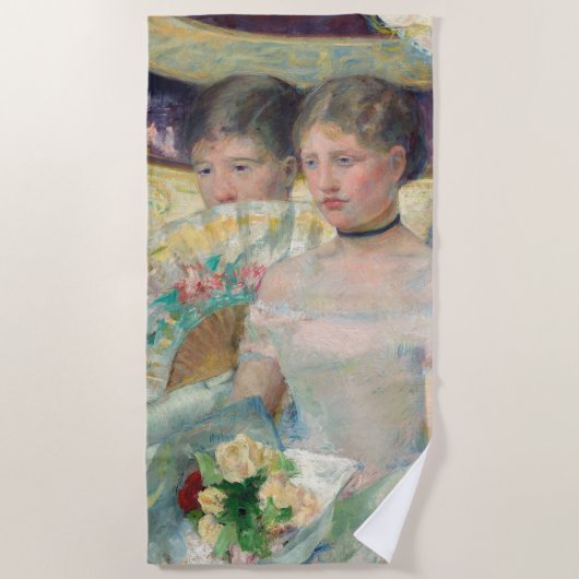 Mary Cassatt - De Loge Strandlaken (Voorkant)