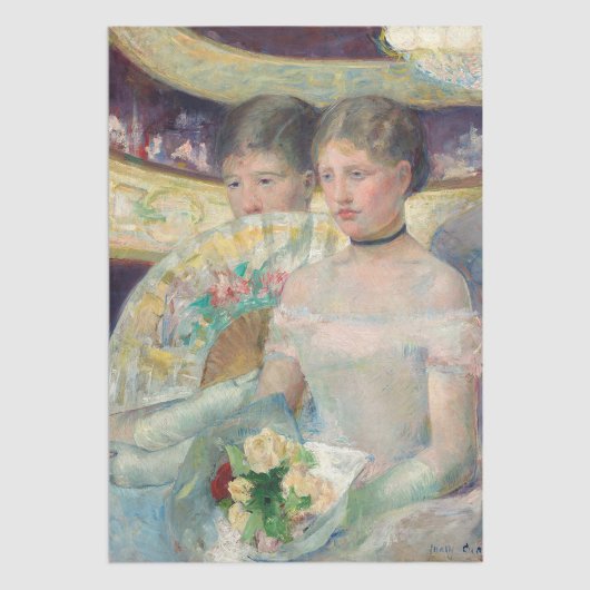Mary Cassatt - De Loge Tissuepapier