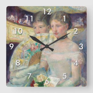 Mary Cassatt - De Loge Vierkante Klok