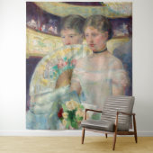 Mary Cassatt - De Loge Wandkleed (In situ)