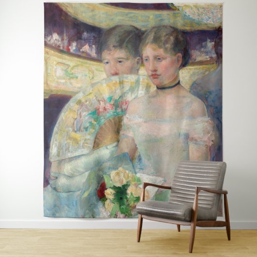 Mary Cassatt - De Loge Wandkleed (In situ)