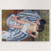 Mary Cassatt - Het bad van het kind / Het bad Legpuzzel (Horizontaal)