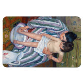 Mary Cassatt - Het bad van het kind / Het bad Magneet (Horizontaal)