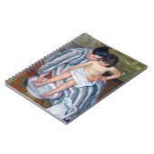 Mary Cassatt - Het bad van het kind / Het bad Notitieboek (Linkerzijde)