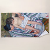 Mary Cassatt - Het bad van het kind / Het bad Strandlaken (Voorkant)