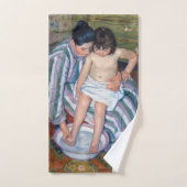 Mary Cassatt - Het kinderbad / Het bad van het kin Bad Handdoek (Handdoek)