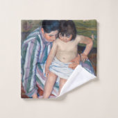 Mary Cassatt - Het kinderbad / Het bad van het kin Handdoek (Wasdoekje)