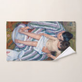 Mary Cassatt - Het kinderbad / Het bad van het kin Handdoek (Handdoek)