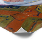 Mary Cassatt - Het kinderbad / Het bad van het kin Poster (Hoek)