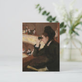 Mary Cassatt - in de Loge Briefkaart (Staand voorkant)