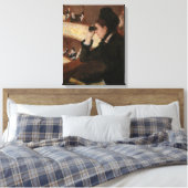 Mary Cassatt - in de Loge Canvas Afdruk (Insitu (Slaapkamer))