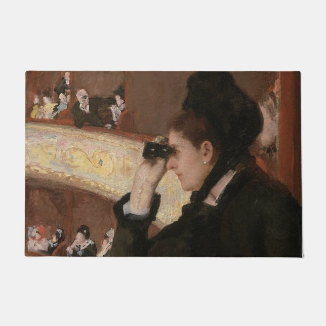 Mary Cassatt - in de Loge Deurmat (Voorkant)