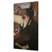 Mary Cassatt - in de Loge Klembord (Links)