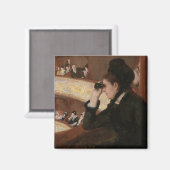Mary Cassatt - in de Loge Magneet (Voorkant / Achterkant)