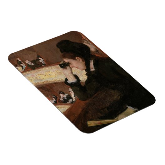 Mary Cassatt - in de Loge Magneet (Rechterzijde)