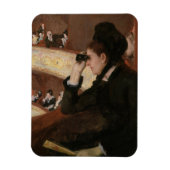 Mary Cassatt - in de Loge Magneet (Verticaal)