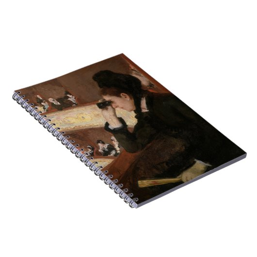 Mary Cassatt - in de Loge Notitieboek (Rechterzijde)