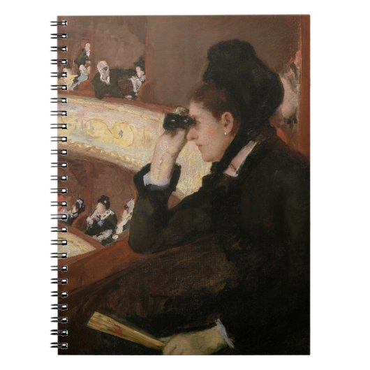 Mary Cassatt - in de Loge Notitieboek (Voorkant)