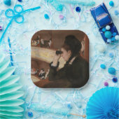 Mary Cassatt - in de Loge Papieren Bordje (Feest)