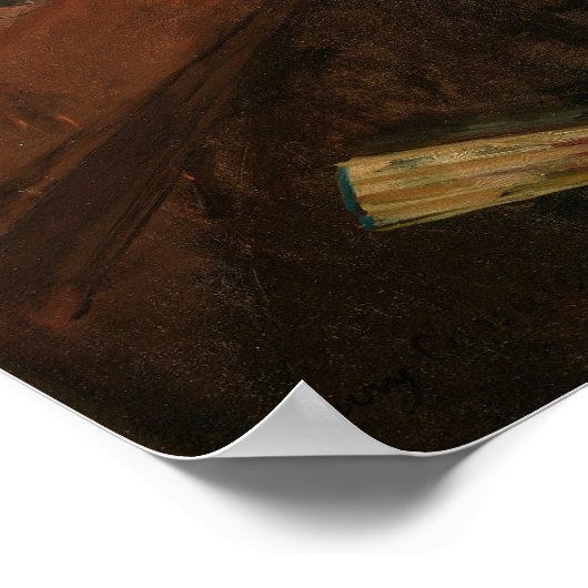 Mary Cassatt - in de Loge Poster (Hoek)