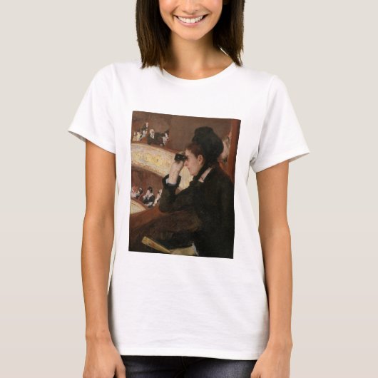 Mary Cassatt - in de Loge T-shirt (Voorkant)