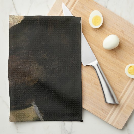 Mary Cassatt - in de Loge Theedoek (Quarter Fold)