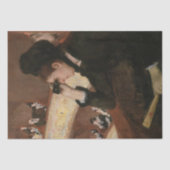 Mary Cassatt - in de Loge Tissuepapier (Voorkant)