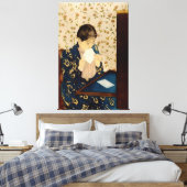 Mary Cassatt is de brief (ongeveer 1891) Canvas Afdruk (Insitu (Slaapkamer))