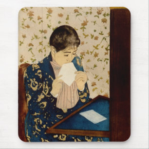 Mary Cassatt is de brief (ongeveer 1891) Muismat