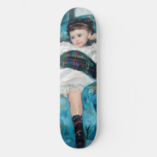 Mary Cassatt - Jong meisje in een blauwe stoel Persoonlijk Skateboard