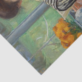 Mary Cassatt - Jonge moeder die naait Tissuepapier (Detail)