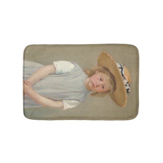Mary Cassatt - Kind in een rietje Pet Badmat (Voorkant)