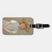 Mary Cassatt - Kind in een rietje Pet Bagagelabel (Voorkant horizontaal)