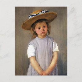 Mary Cassatt "Kind in een rietje Pet" Briefkaart