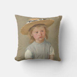Mary Cassatt - Kind in een rietje Pet Kussen