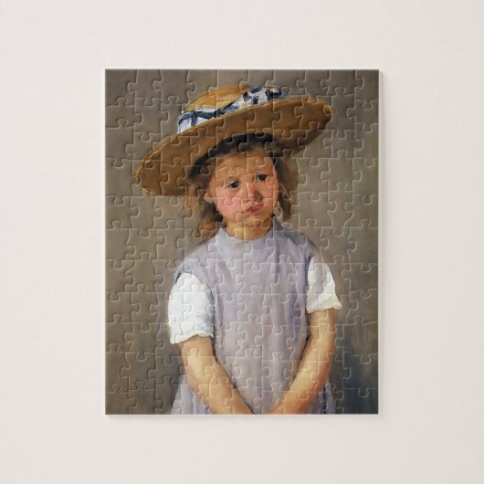 Mary Cassatt: Kind in een rietje Pet Legpuzzel (Verticaal)