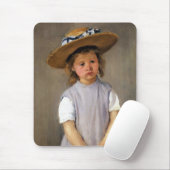 Mary Cassatt "Kind in een rietje Pet" Muismat (Met muis)