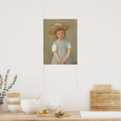 Mary Cassatt - Kind in een rietje Pet Poster (Keuken)