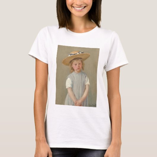 Mary Cassatt - Kind in een rietje Pet T-shirt (Voorkant)