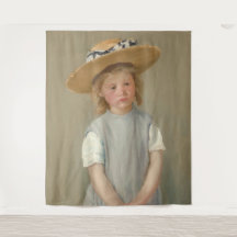 Mary Cassatt - Kind in een rietje Pet