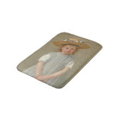 Mary Cassatt - Kind in een strohoed Badmat (Gekanteld)