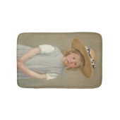 Mary Cassatt - Kind in een strohoed Badmat (Voorkant)