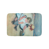 Mary Cassatt - Kinderen die op het strand spelen Badmat (Voorkant)