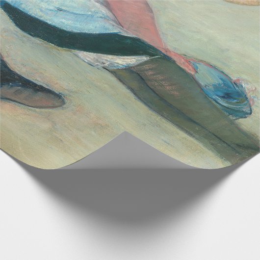 Mary Cassatt - Kinderen die op het strand spelen Cadeaupapier (Hoek)