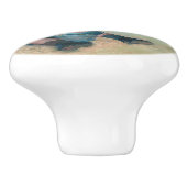 Mary Cassatt - Kinderen die op het strand spelen Keramische Knop (Zijkant)