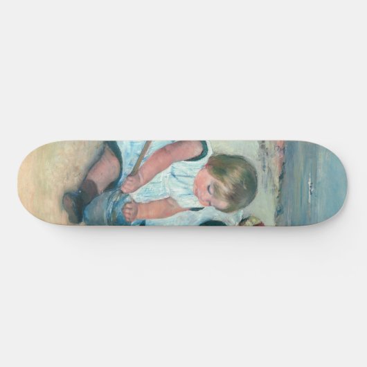 Mary Cassatt - Kinderen die op het strand spelen Persoonlijk Skateboard (Horizontaal)
