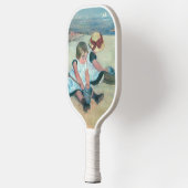 Mary Cassatt - Kinderen die op het strand spelen Pickleball Paddle (Links)