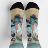 Mary Cassatt - Kinderen die op het strand spelen Sokken (Top)