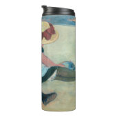 Mary Cassatt - Kinderen die op het strand spelen Thermosbeker (Geroteerd rechts)